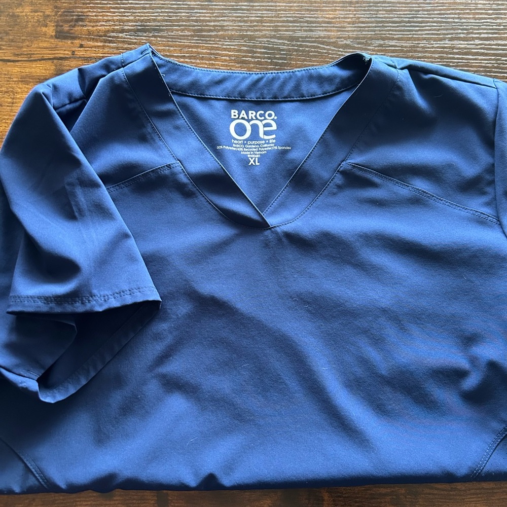 Barco One Women's Short Sleeve Top - Blue - Picture 2 of 10